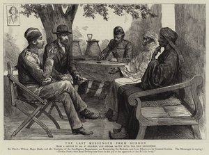 The Last Messenger from Gordon by Frederic Villiers